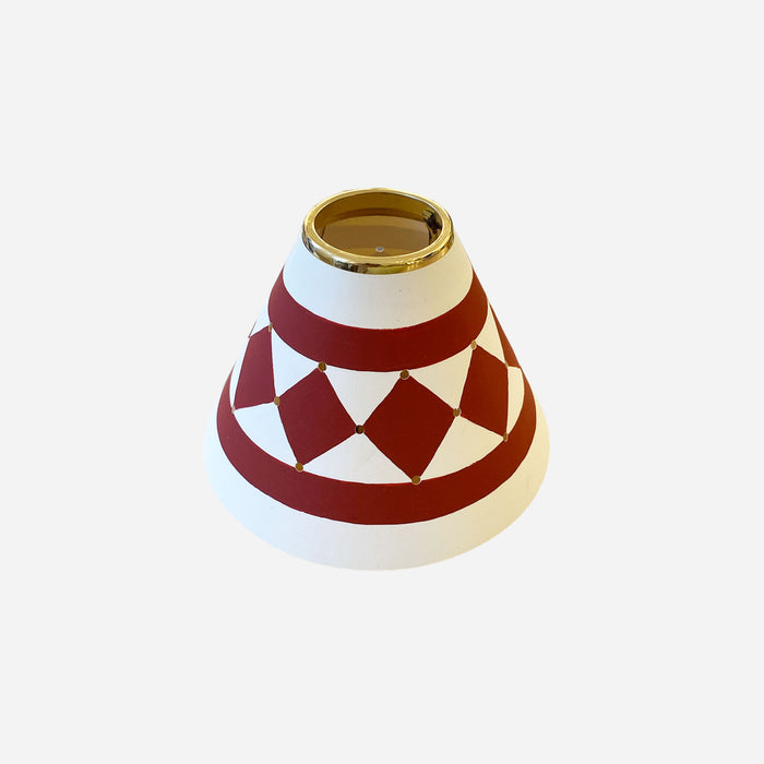 hand painted candleshade