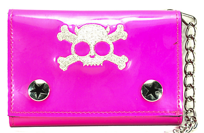 PINK SKULL WALLET