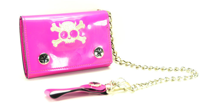 PINK SKULL WALLET