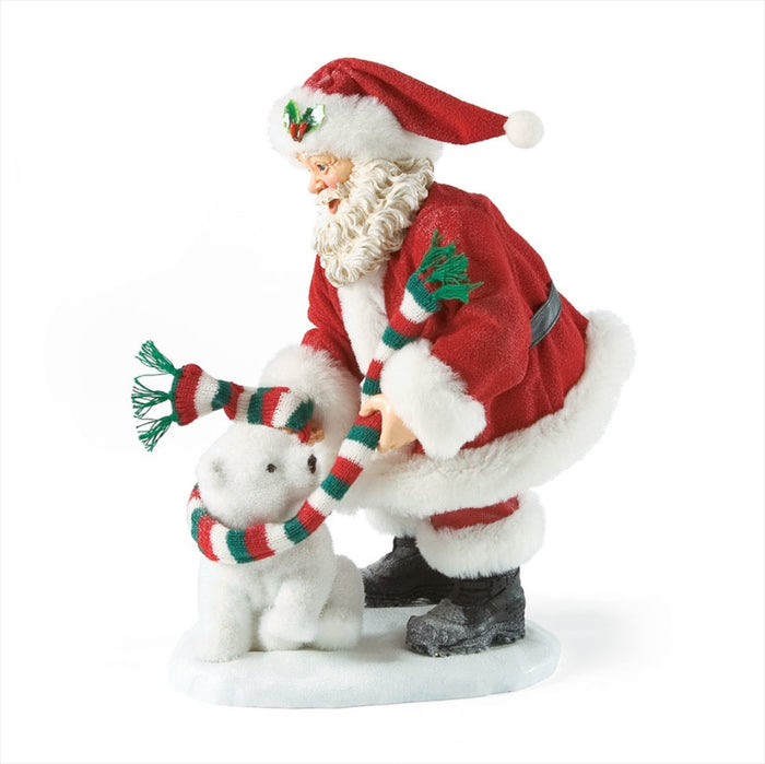 Polar Fleece Santa by Possible Dreams