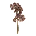 Pom Pom Floral Spray Mauve