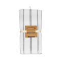 Premium Quality Kitchen Towel Set Of 3 in Pin Stripe Grey