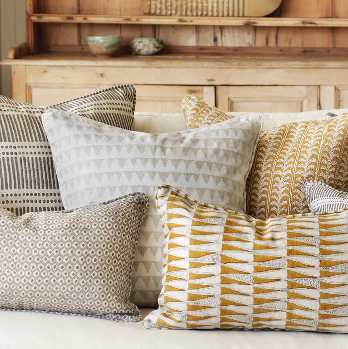 Pyramids Chalk Pillow