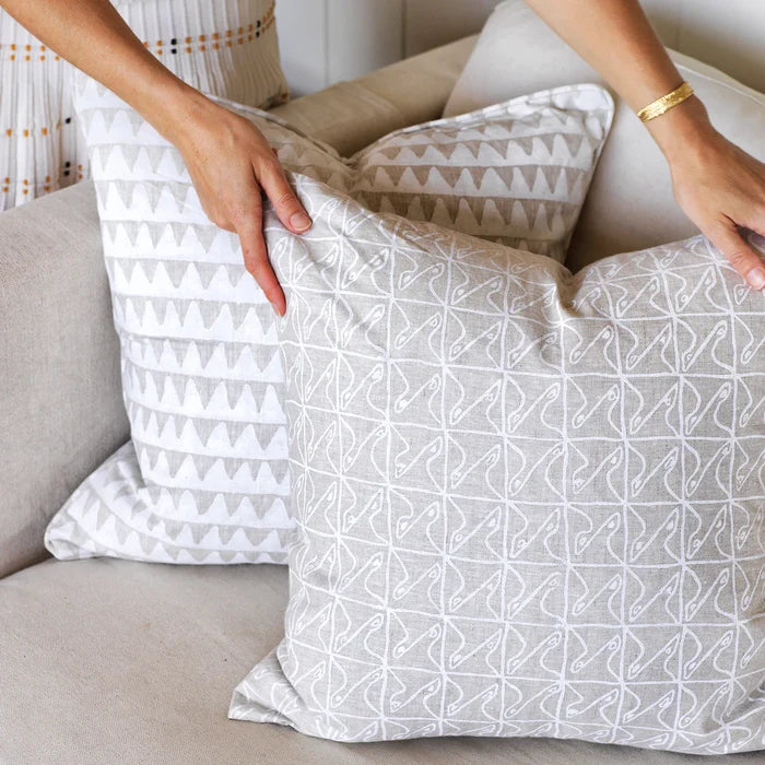 Pyramids Chalk Pillow