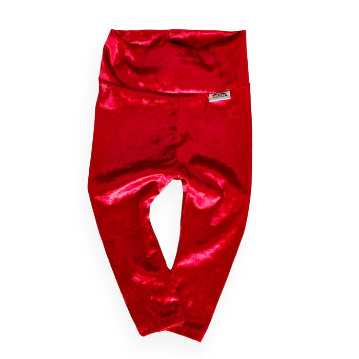 Red Velvet Lounge Set