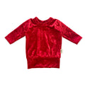 Red Velvet Lounge Top