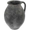 Rhodes Pitcher Vase in Stone