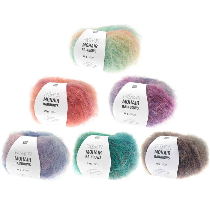 Rico Design Fashion Mohair Rainbows Yarn Rico