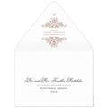 Rococo Invitation Envelope