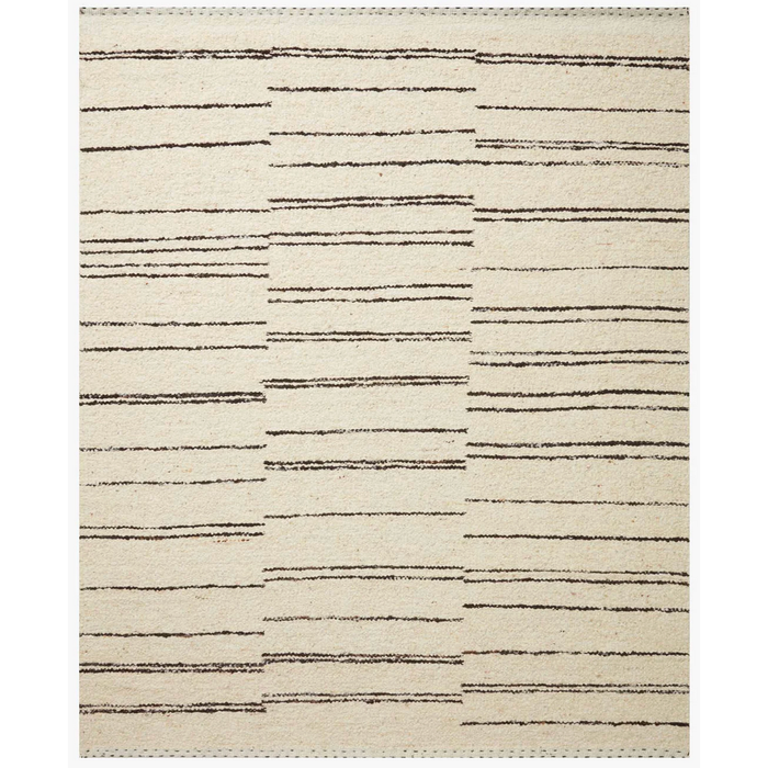 Roman Rug - Natural / Charcoal