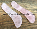 Rose Quartz Gua Sha Tool "S" Shape