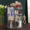 Rotating makeup organizer