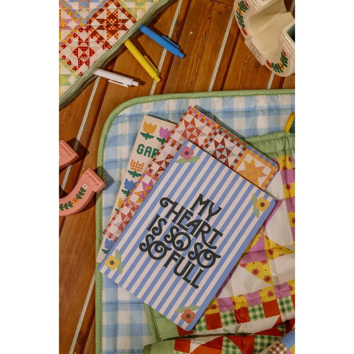 Rough Draft Notebook Set, My Heart Is So Full