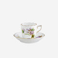 Royal Garden Flower Espresso Cup & Saucer