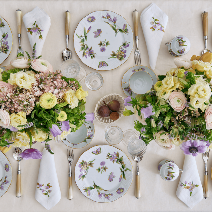 Royal Garden Flower Espresso Cup & Saucer