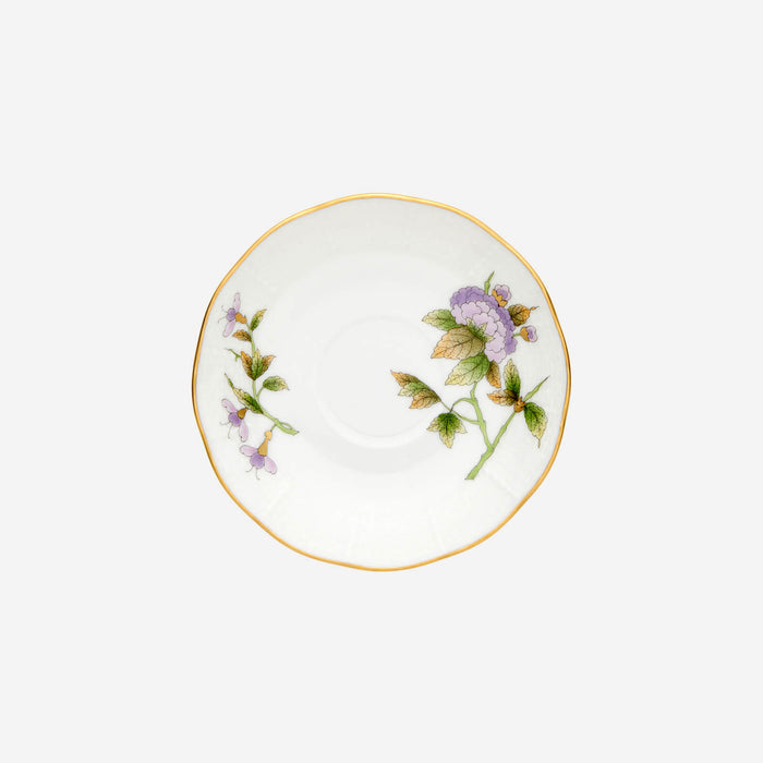 Royal Garden Flower Espresso Cup & Saucer