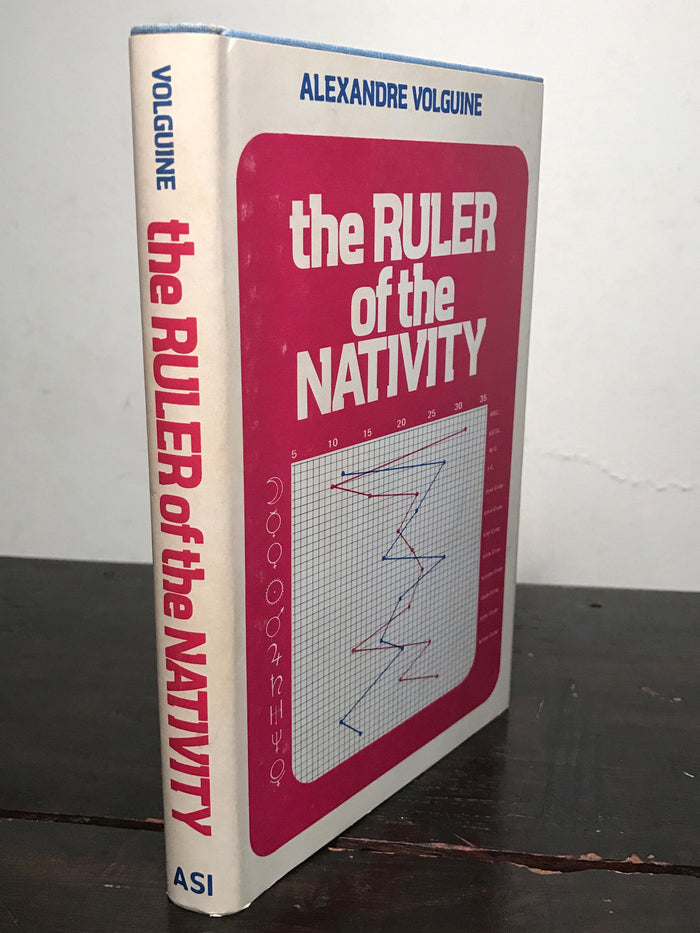 RULER OF THE NATIVITY Alexandre Volguine, 1st/1st 1973, HC/DJ Astrology Illustr.