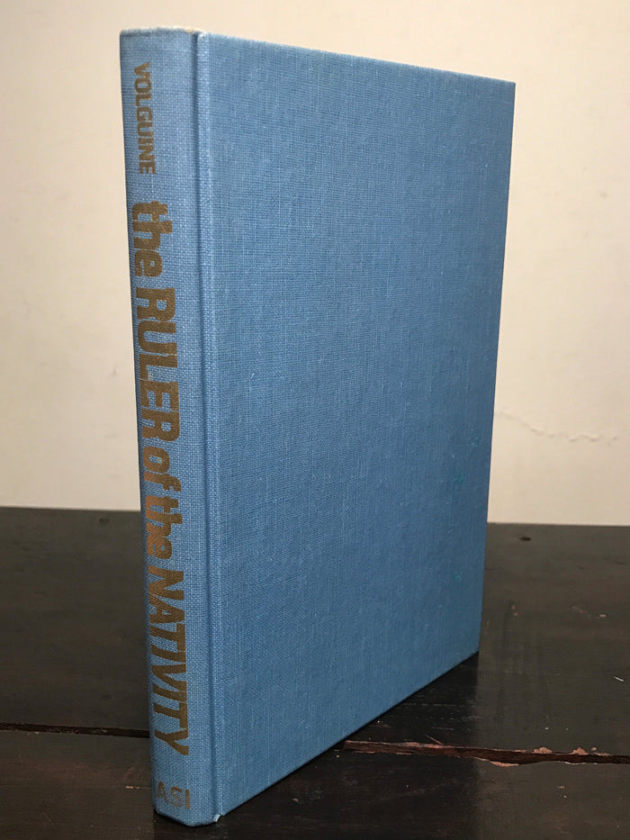 RULER OF THE NATIVITY Alexandre Volguine, 1st/1st 1973, HC/DJ Astrology Illustr.