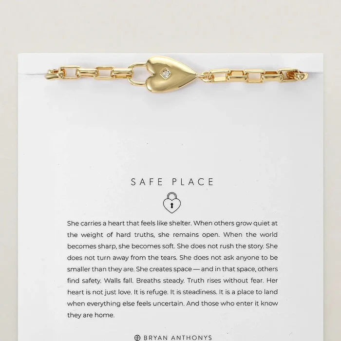 Safe Place Heart Bracelet - Bryan Anthony's