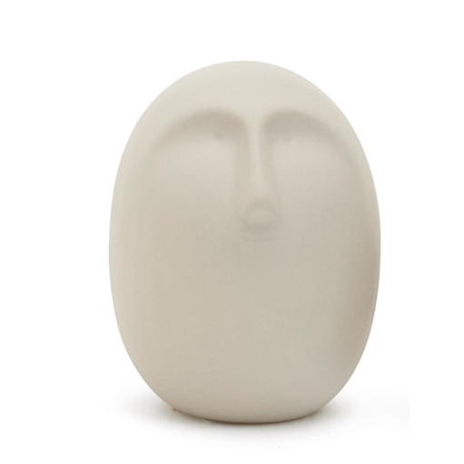 Sandy Ceramic Deco Face