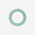 Augarten Wien 1718 - Augarten Schubert Service Plate Turquoise - BONADEA