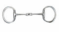 Shires Flat Ring Eggbutt with Lozenge - Stainless Steel - 4.5