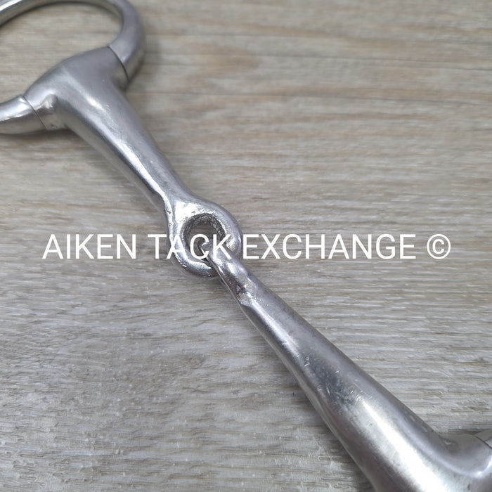 Single Joint Eggbutt Bradoon Bit 5"