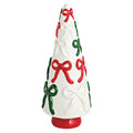 Small Bow Ceramic Christmas Tree