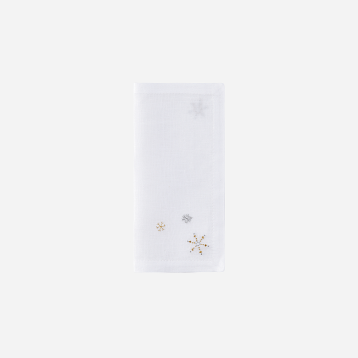 Snowflake Cocktail Napkin