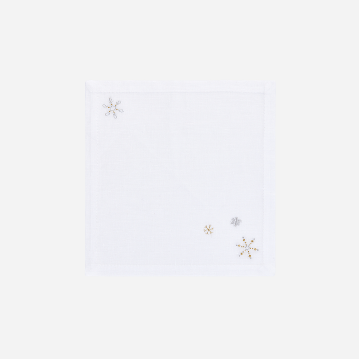 Snowflake Cocktail Napkin