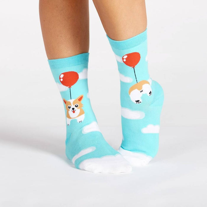 Sock - Women's - Pup, Pup, And Away