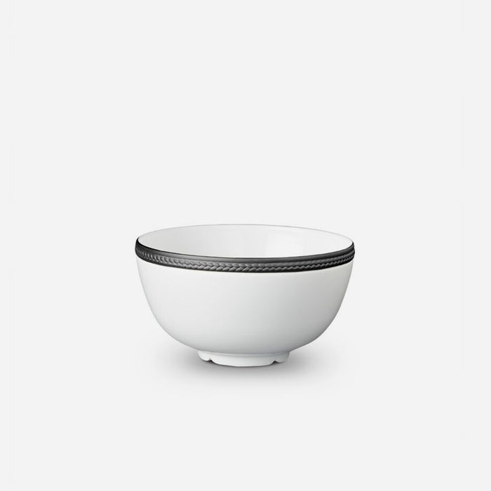 L'Objet - Soie Tressée Black Cereal Bowl