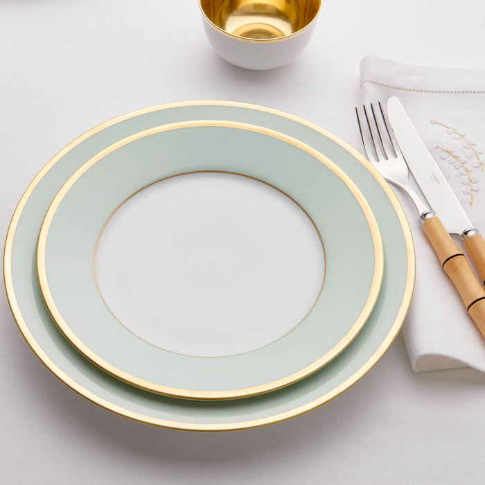 Legle Limoges Sous Le Soleil Celadon Side Plate