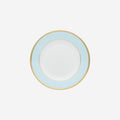 sous le soleil opal side plate with gold rim bonadea