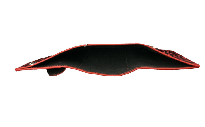 SPIDER-RED  GENUINE LEATHER WALLET