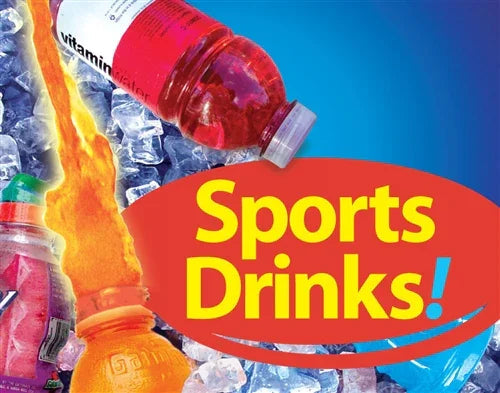 Sports Drinks Pump Topper Insert- 12"w x 20"h - UnitedSign