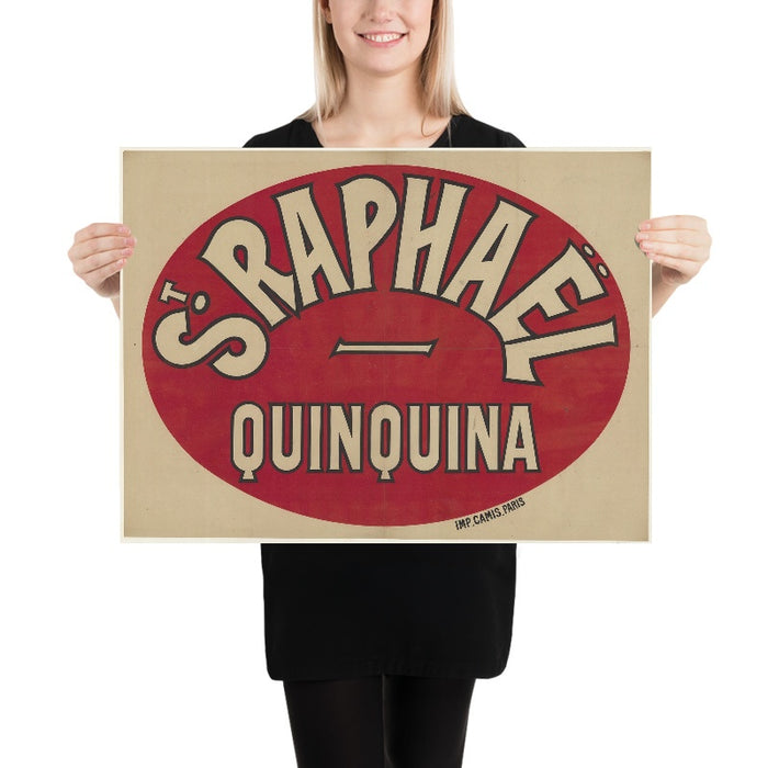 St Raphaël Quinquina Vintage Aperitif Poster, 1898