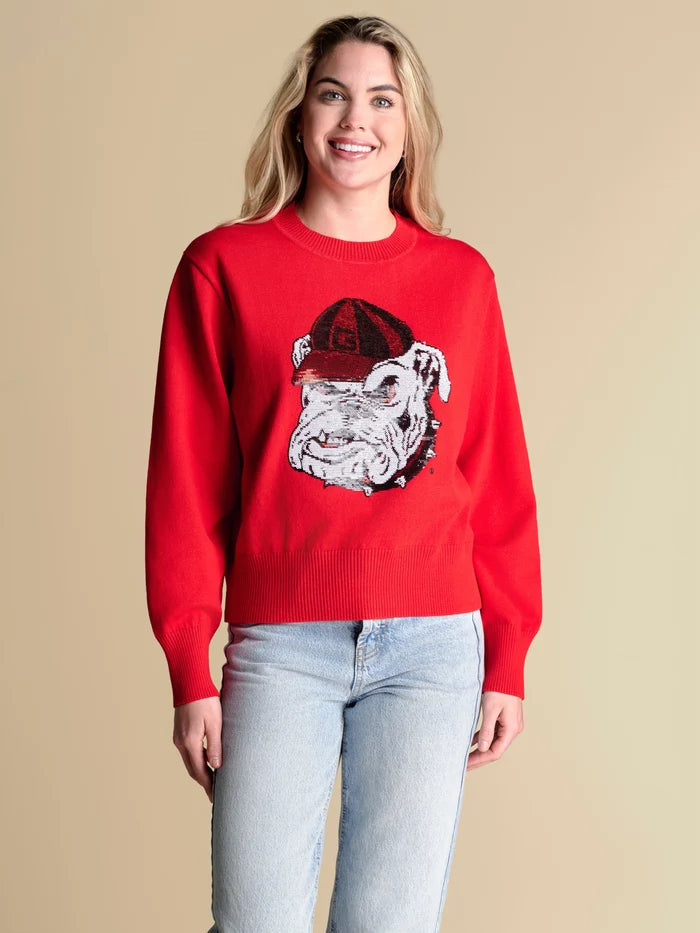 Stewart Simmons - Sweater - UGA Classic Sequined - Findlay Rowe Designs