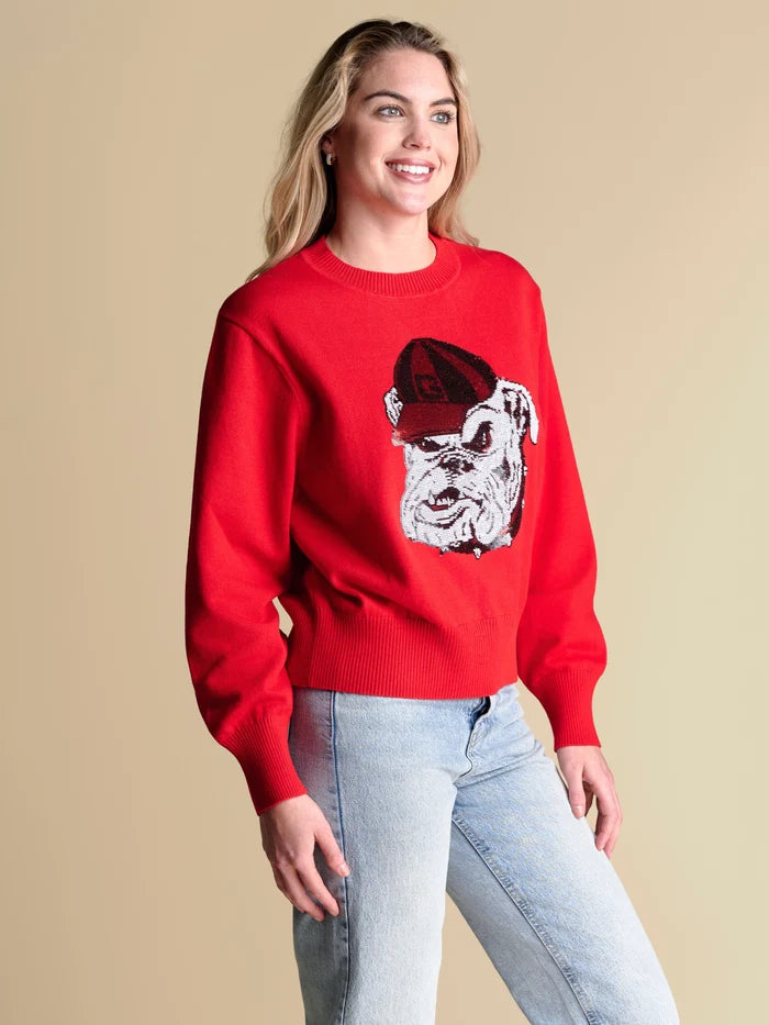 Stewart Simmons - Sweater - UGA Classic Sequined - Findlay Rowe Designs