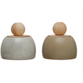 Stoneware Canisters