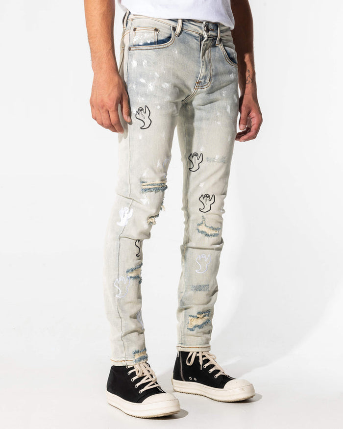 SUGARHILL- G JEANS 44 STONE WASH