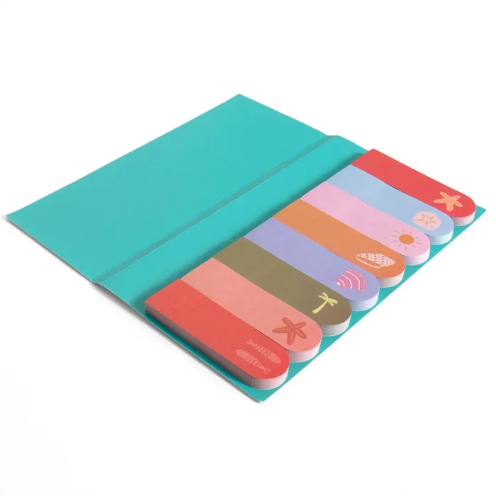 Sunny Beach & Coastal Sticky Note Tabs