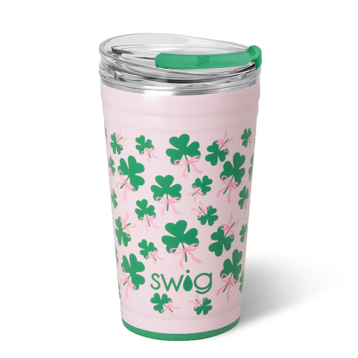 Swig - Party Cup 24oz - Clover Crush - Findlay Rowe Designs