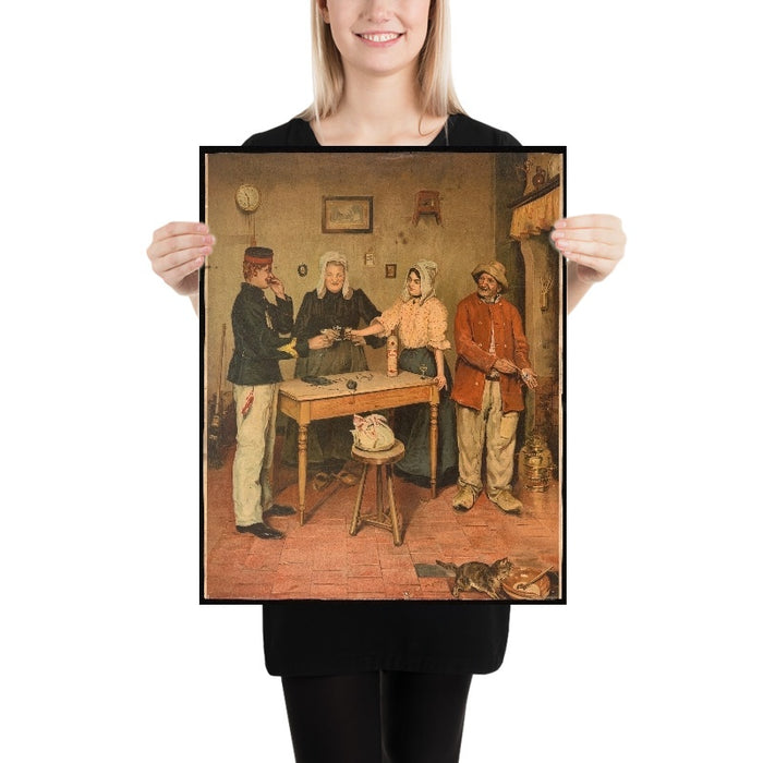 ’t Wit Stoopke Vintage Advertising Poster by Ernest Godfrinon, 1907