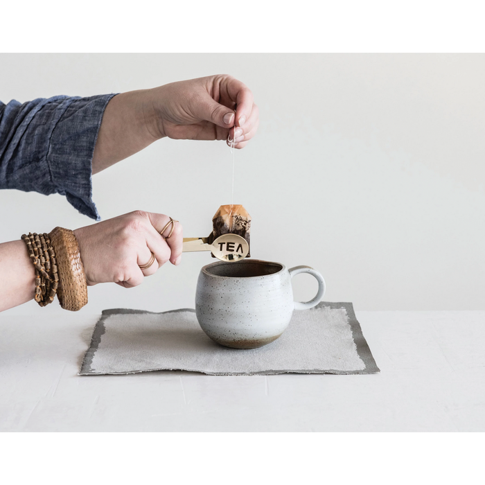 Tea Tongs in Gold