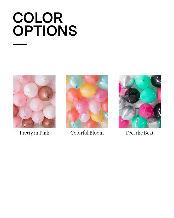 Teen Birthday - Floor Balloons - set of 15