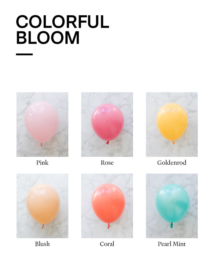 Teen Birthday - Floor Balloons - set of 15