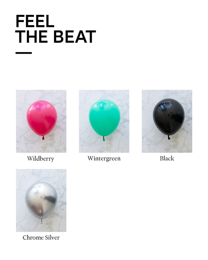 Teen Birthday - Floor Balloons - set of 15