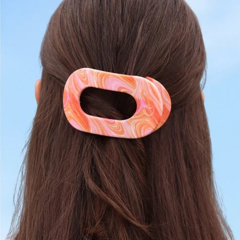 Teleties Flat Round Clip -Just Keep Swimming