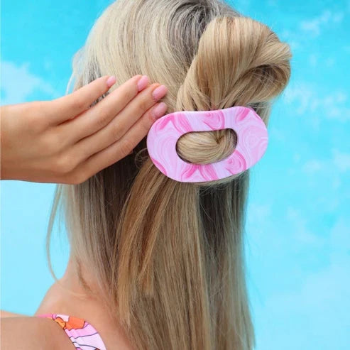 Teleties Flat Round Clip -Pinch Me!
